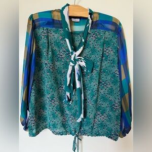 Vintage Diane Freis Blouse